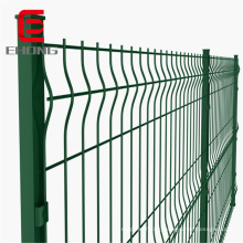 Factory sales galvanized decorative barbed green welded iron wire mesh fence